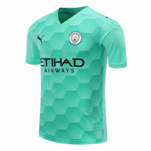 Camiseta Manchester City Segunda Equipación Portero 2020-2021 Verde